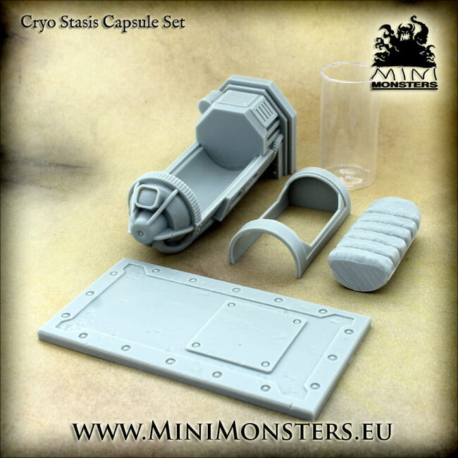 Mini Monsters Cryo Stasis Capsule - 5x - MM-0149