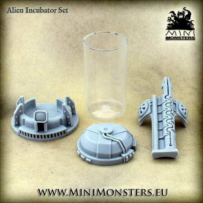 Mini Monsters Alien Incubator - 4x - MM-0147