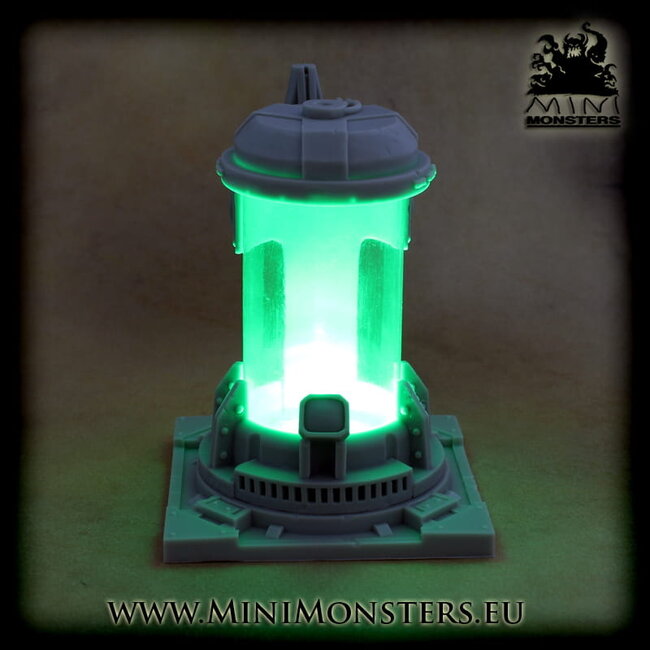 Mini Monsters Alien Incubator with Green LED - 5x - MM-0148