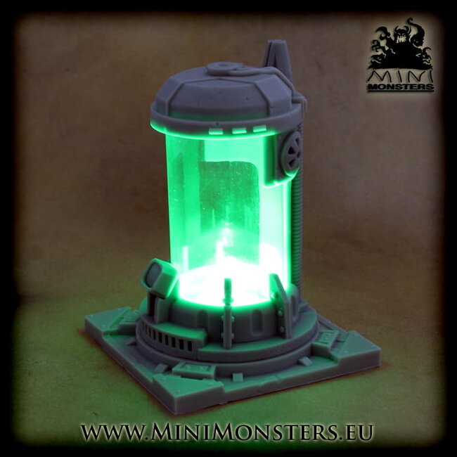 Mini Monsters Alien Incubator with Green LED - 5x - MM-0148
