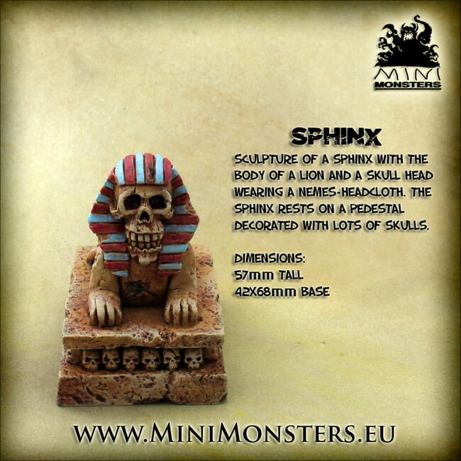Mini Monsters Cursed Tomb Sphinx - 2x - MM-0151
