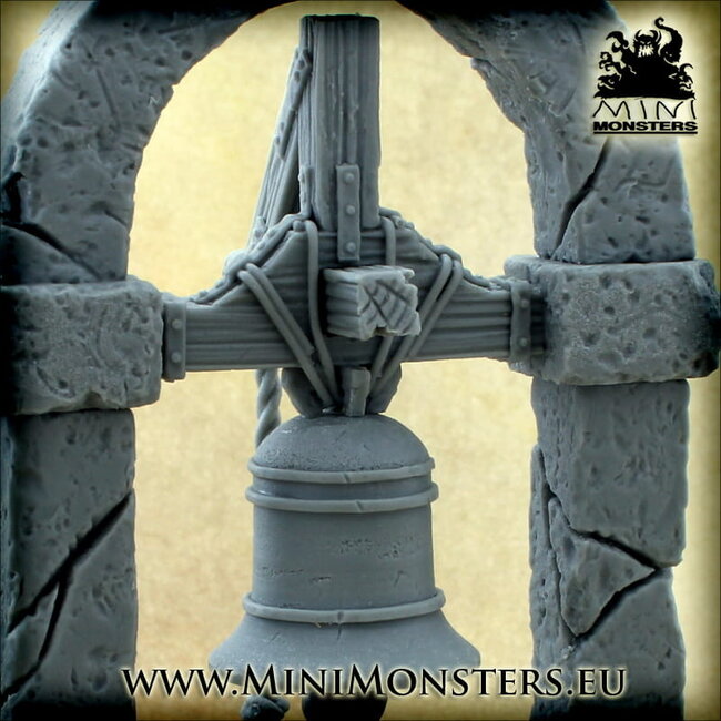 Mini Monsters Bell Tower - 6x - MM-0144