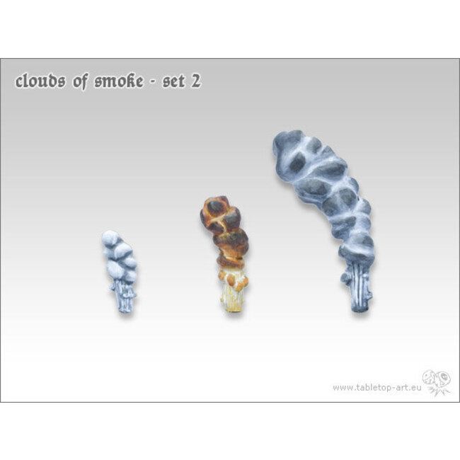 Tabletop-Art Clouds of Smoke Set 2 - 10x - TTA600030