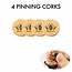 Redgrassgames 4 pinning corks for RGG360 v2 - RGG-4-pin-cork - image