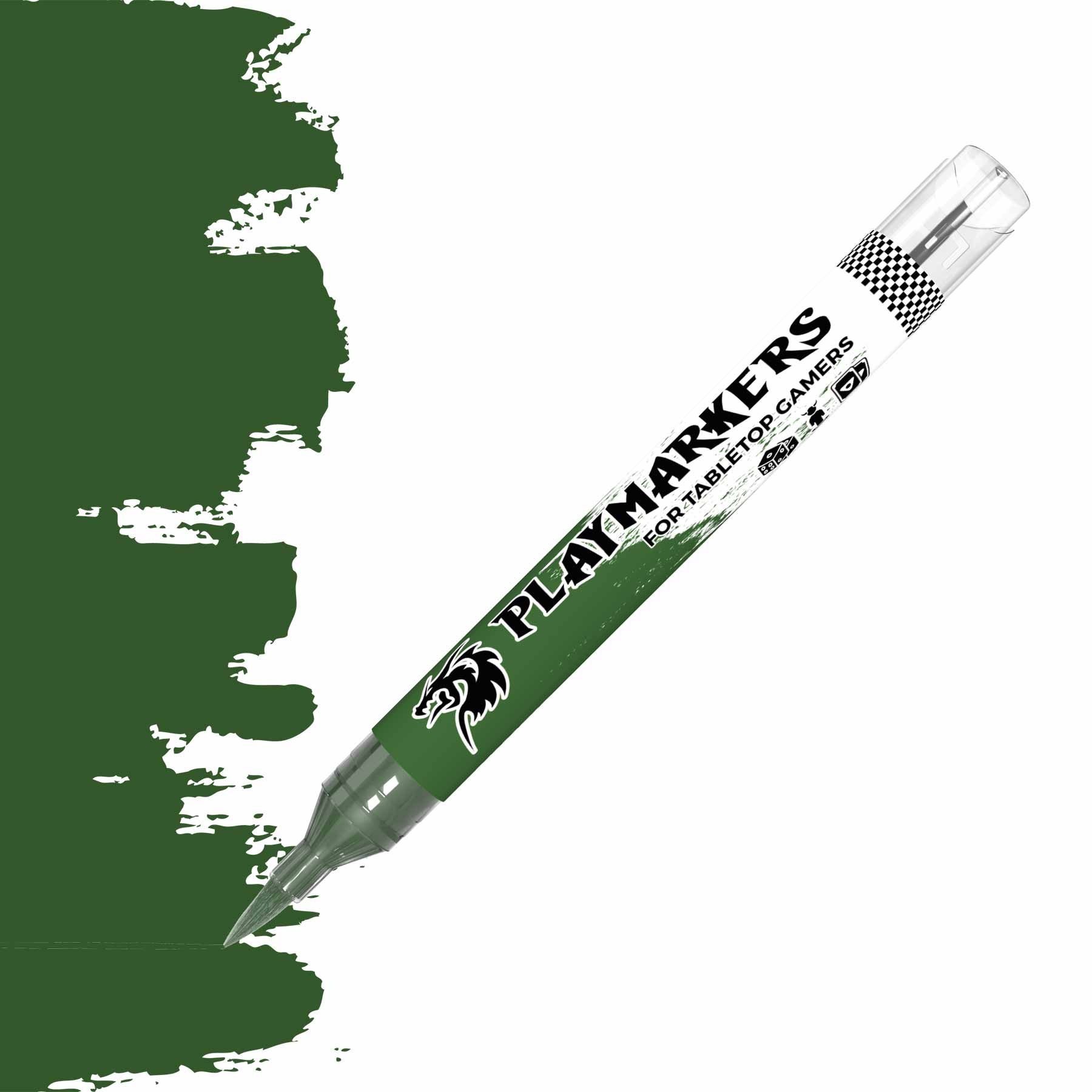 AK Interactive Playmarkers: Dark Green - Acrylic Paint Ma