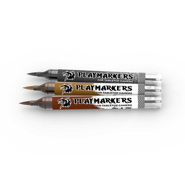 AK interactive Tools and Weapons Playmarker Set - 3 kleuren - AKM108