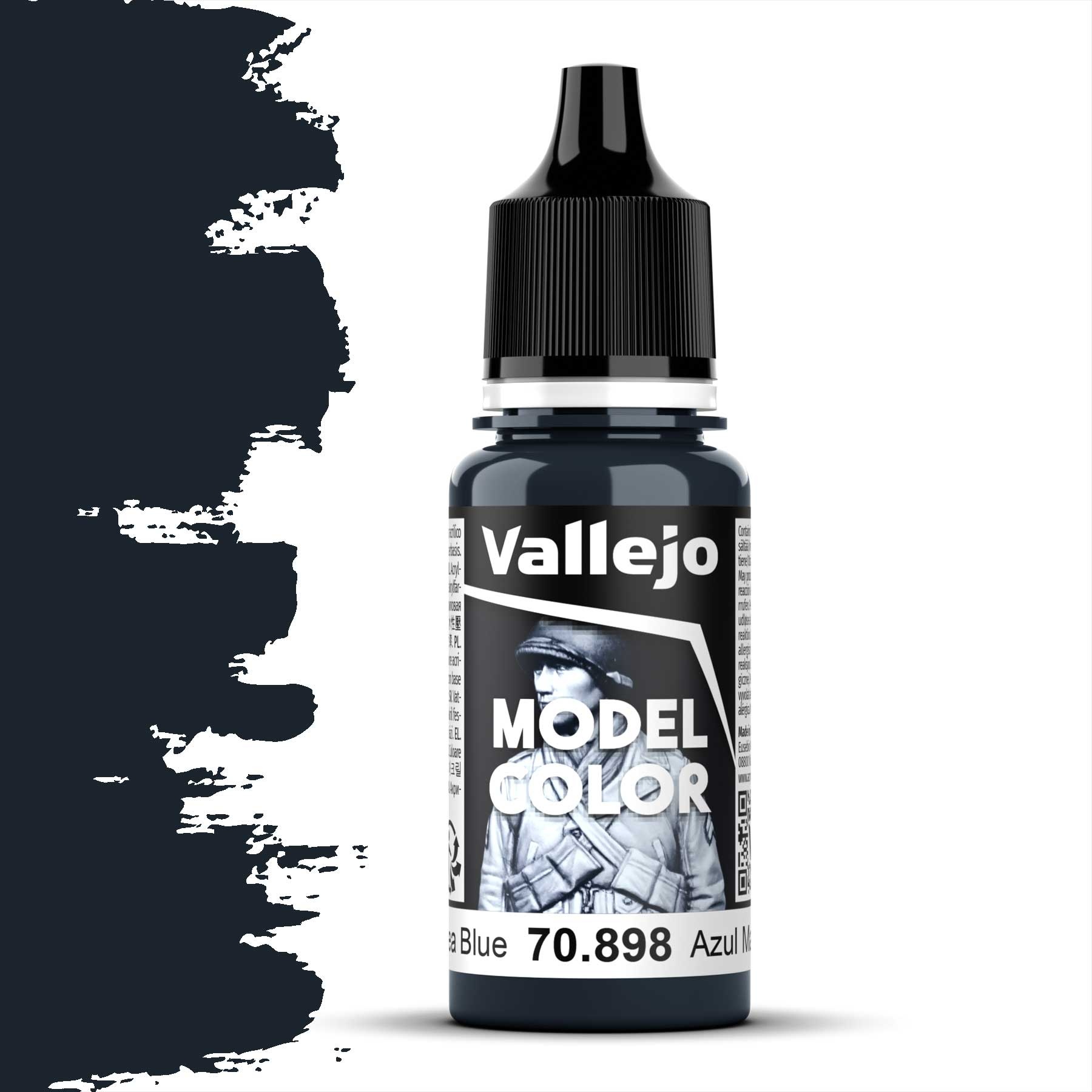 Vallejo 925 Model Color - Colore Acrilico, 17 ml, Blu
