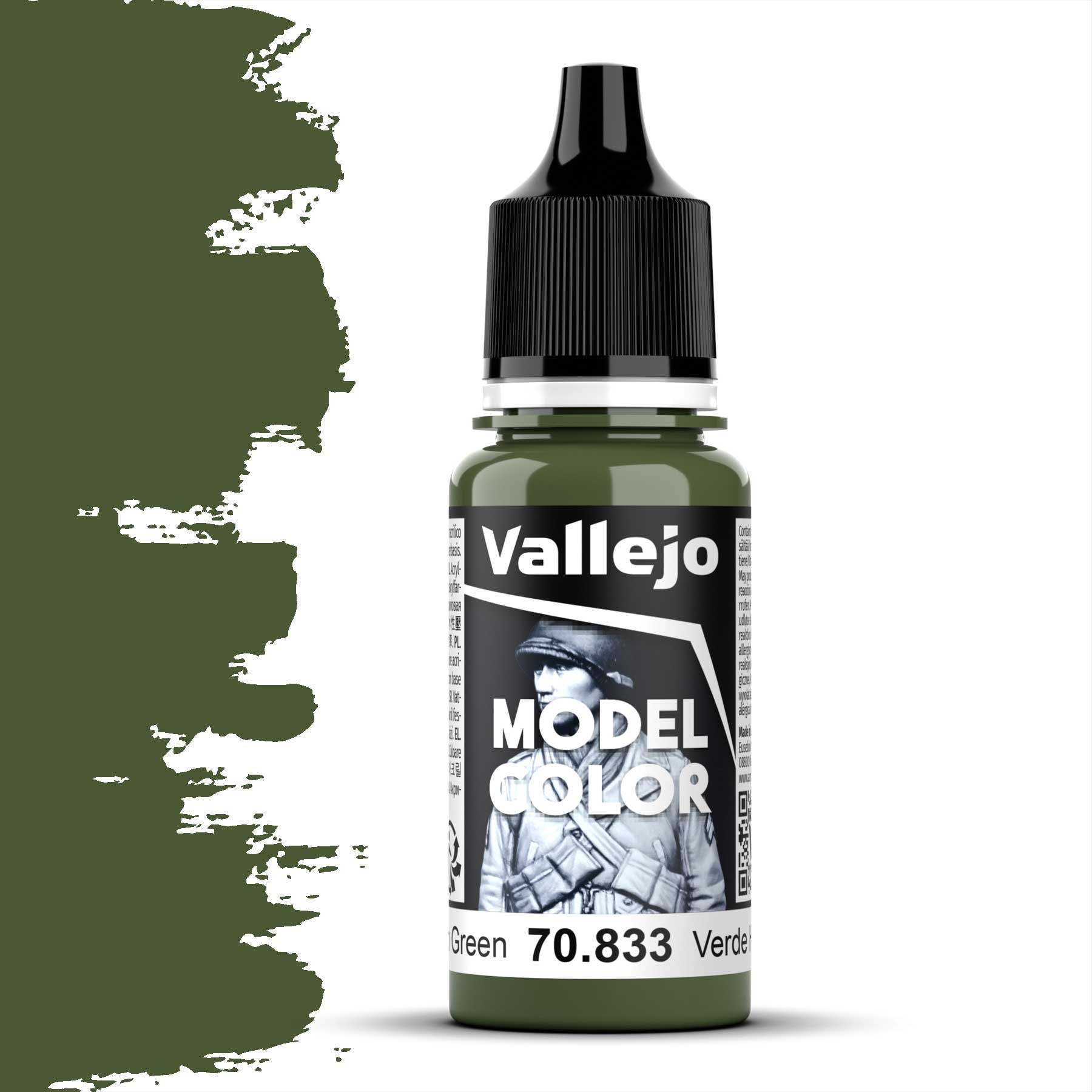 Vallejo set German Camouflage Uniforms WWII di 16 colori da 18 ml