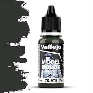 Vallejo Model Color Camouflage Dark Green - 18ml -70979 - image