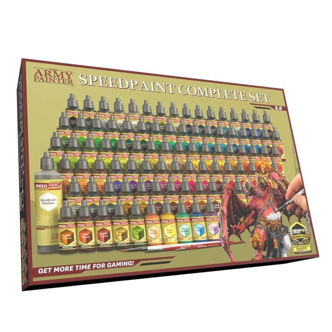 The Army Painter Speedpaint Complete Set 2.0 - 90 kleuren - 18ml - WP8061