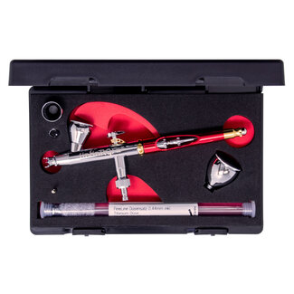 Harder & Steenbeck Infinity CRplus 2024 2in1 Titanium Airbrush - 122233 - image