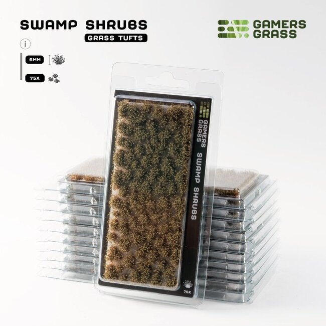Gamers Grass Swamp Shrubs 6mm - GGFS-SWA