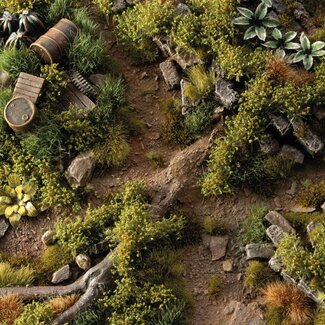 Gamers Grass Strong Green Shrubs 6mm - GGFS-SG - image