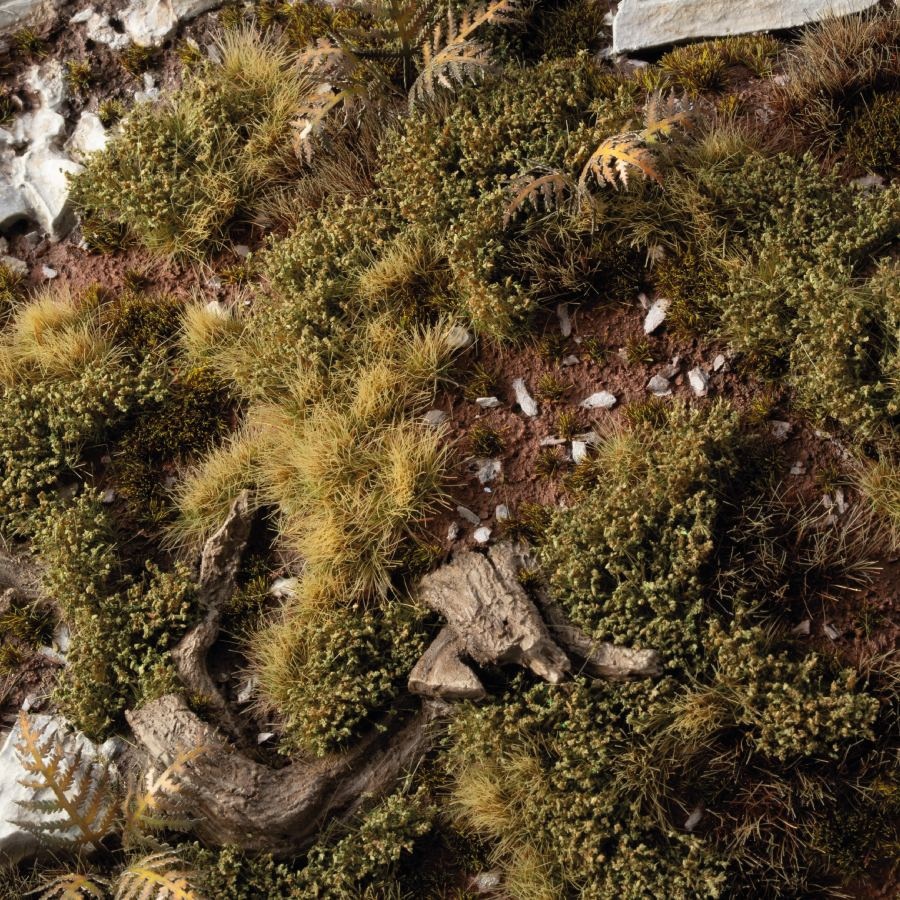 GAMERS GRASS SHRUBS TUFTS Realisztikus zöld színű cserjék-bo