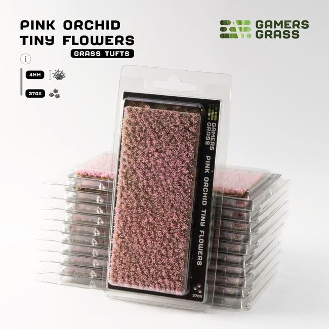 Gamers Grass Pink Orchid Tiny Flowers 4mm - GGFS-PO