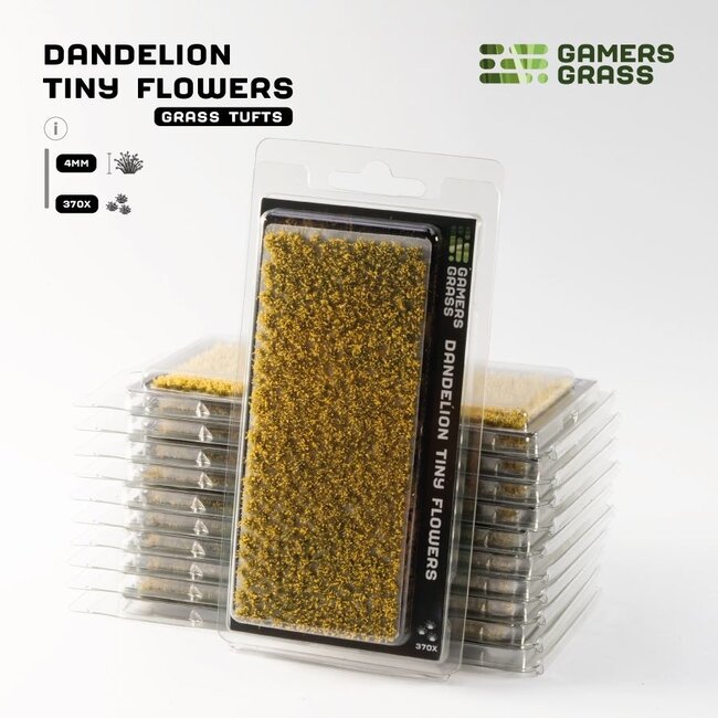 Gamers Grass Dandelion Tiny Flowers 4mm - GGFS-DAN