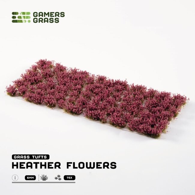 Gamers Grass Heather Flowers 6mm - GGFS-HEA
