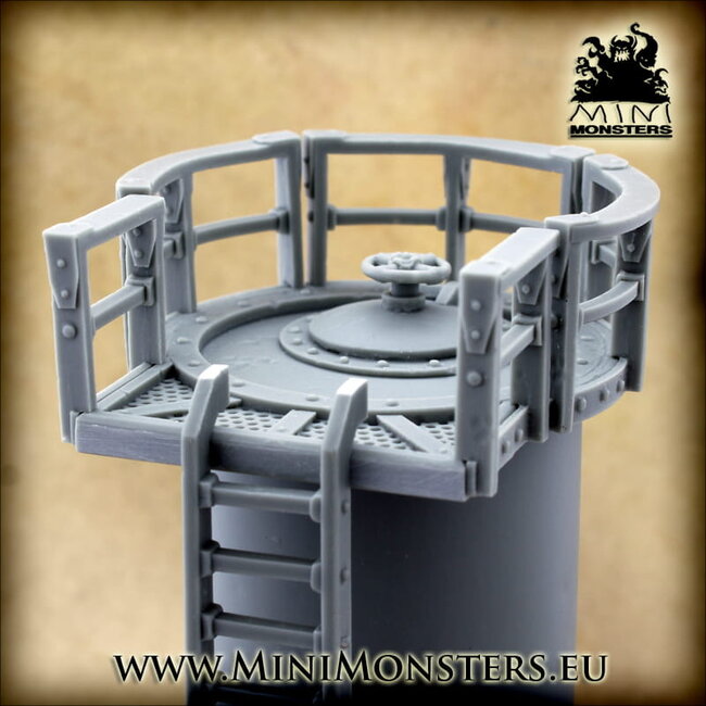 Mini Monsters Gazoline Silo  - MM-0174