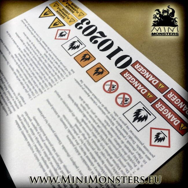 Mini Monsters Gazoline Silo  - MM-0174