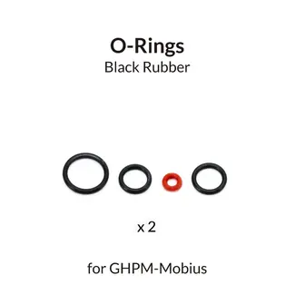 Gaahleri Black O-Rings for Mobius Airbrush - 2x 4x - 41079 - image
