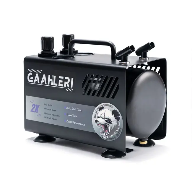 Gaahleri Dual Drive Series Airbrush Air Compressor GT-918 - 42878