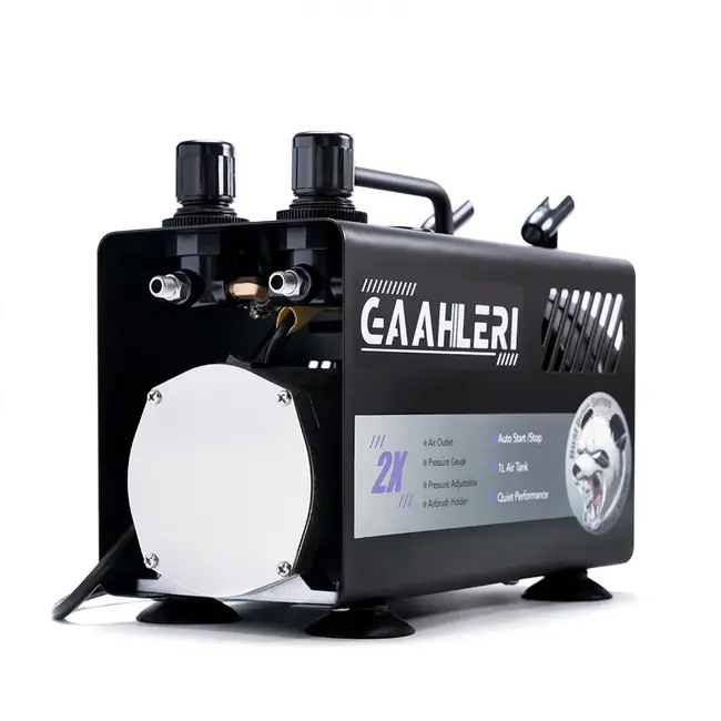 Gaahleri Dual Drive Series Airbrush Air Compressor GT-918 - 42878