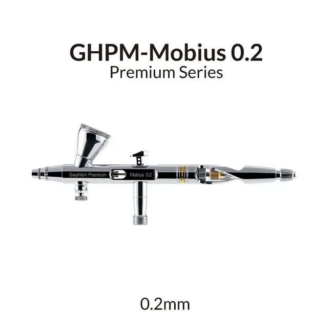 Gaahleri GHPM-Mobius 0.2mm Premium Series Airbrush - 40850