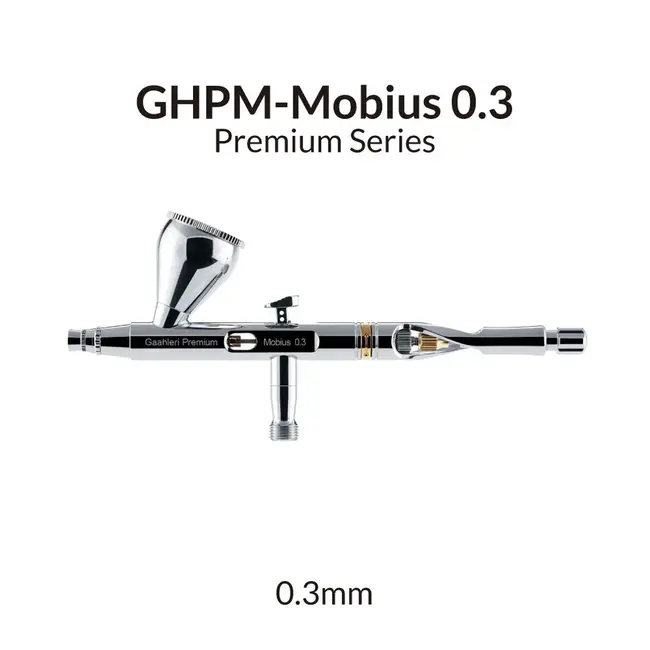 Gaahleri GHPM-Mobius 0.3mm Premium Series Airbrush - 40867