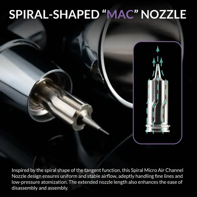 Gaahleri GHPM-Mobius 0.3mm Premium Series Airbrush - 40867