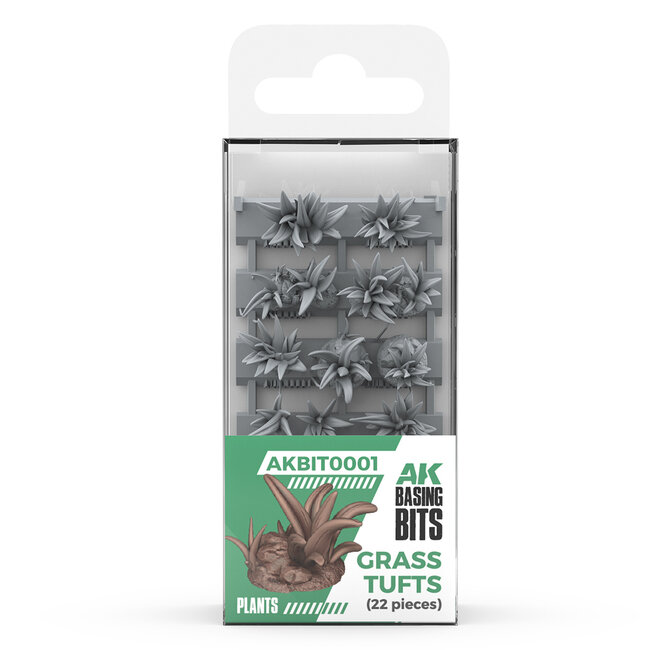 AK interactive Grass Tufts Basing Bits - 22x - AKBIT0001
