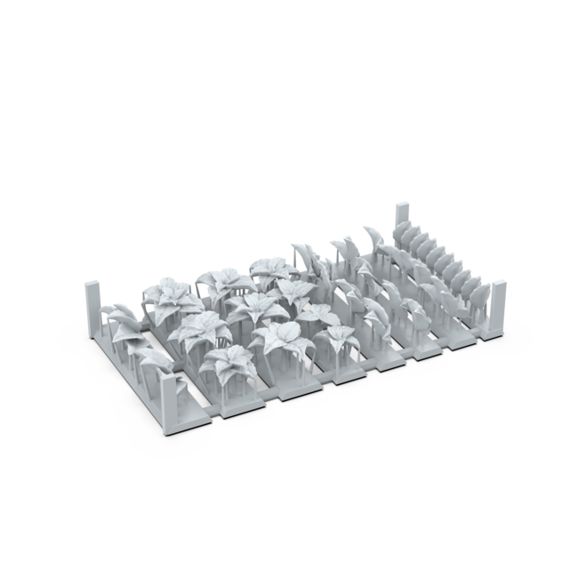 AK interactive Forest Leaves Basing Bits - 35x - AKBIT0004