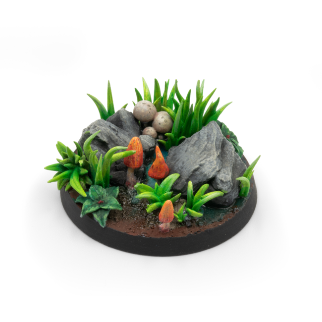 AK interactive Forest Leaves Basing Bits - 35x - AKBIT0004