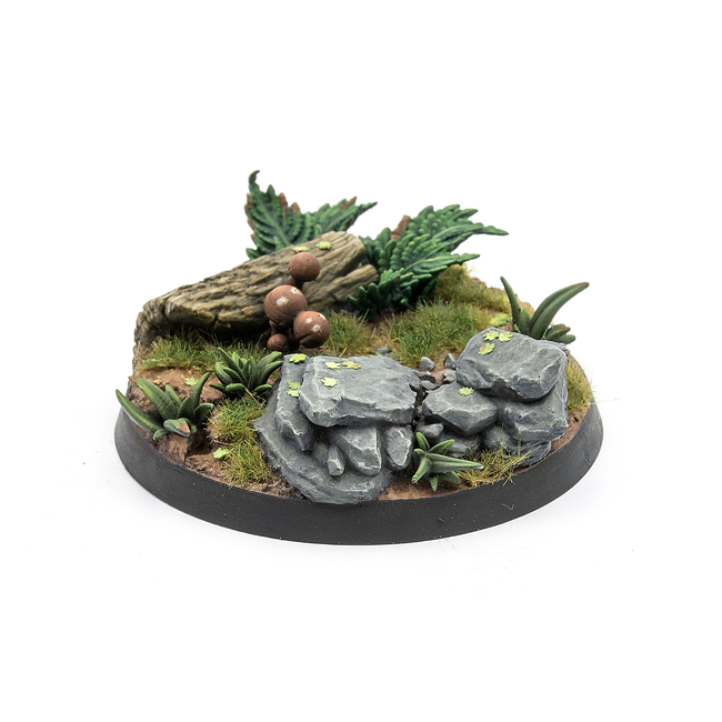 AK interactive Forest Leaves Basing Bits - 35x - AKBIT0004