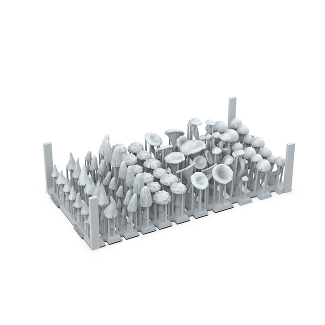 AK interactive Forest Mushrooms Basing Bits - 63x - AKBIT0005