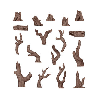 AK interactive Dead Tree Basing  Basing Bits - 17x - AKBIT0006 - image