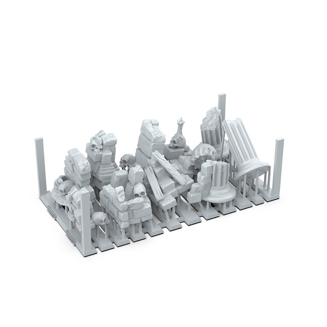 AK interactive Village Ruins Basing Bits - 12x - AKBIT0012