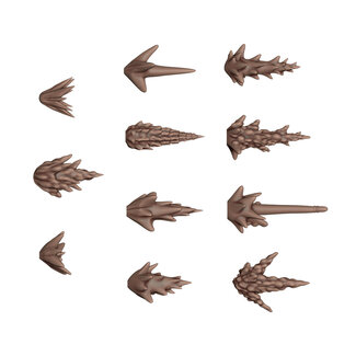 AK interactive Weapons Shot Fx Basing Bits - 54x - AKBIT0015 - image
