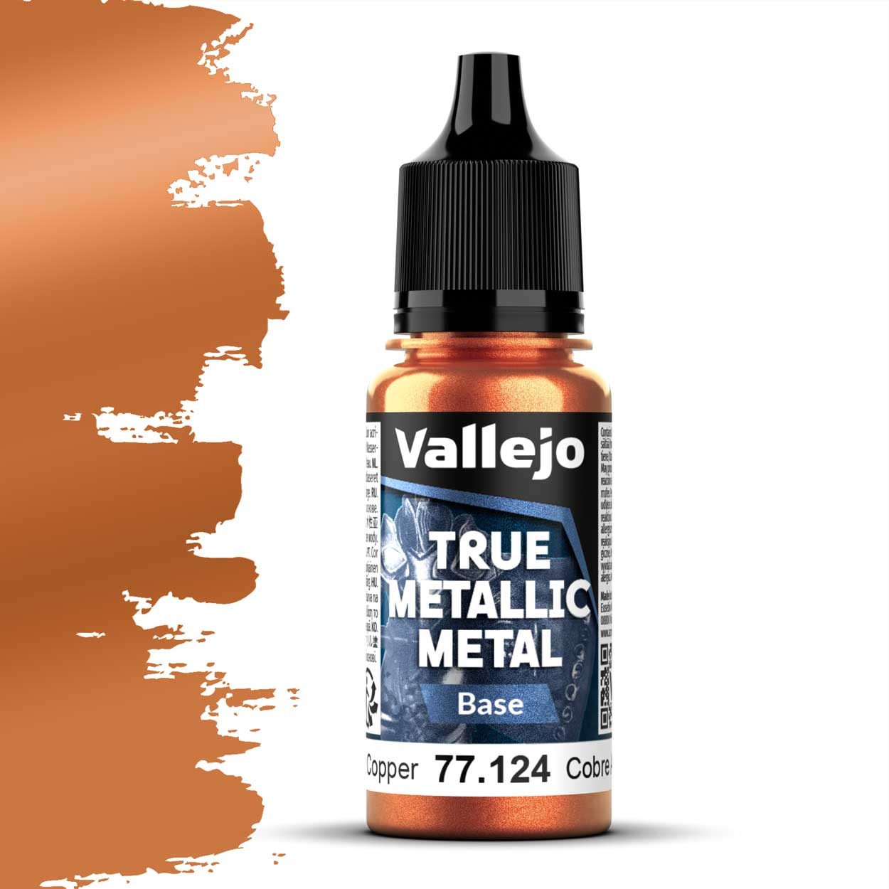 Vallejo Ancient Copper True Metallic Metal Base - 18ml - 77124 - Koop ...