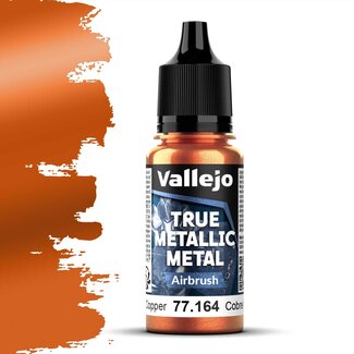 Vallejo Ancient Copper True Metallic Metal Airbrush  - 18ml - 77164 - image