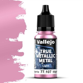 Vallejo Crimson Magenta True Metallic Metal Light  - 18ml - 77107 - image
