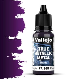 Vallejo Amethyst Purple True Metallic Metal Shade  - 18ml - 77148 - image