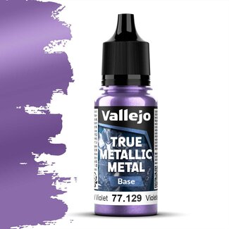 Vallejo Celestial Violet True Metallic Metal Base  - 18ml - 77129 - image
