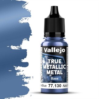 Vallejo Ultramarine Blue True Metallic Metal Base  - 18ml - 77130 - image