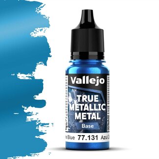 Vallejo Sapphire Blue True Metallic Metal Base  - 18ml - 77131 - image
