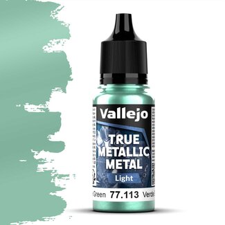Vallejo Beetle Green True Metallic Metal Light  - 18ml - 77113 - image