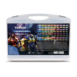 Vallejo True Metallic Metal Complete Set - 80 kleuren - 18ml - 77250 - image