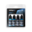 Vallejo Sapphire Blue True Metallic Metal Paint Set - 4 kleuren - 18ml - 77256