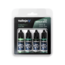 Vallejo Dusken Green True Metallic Metal Paint Set - 4 colors - 18ml - 77257