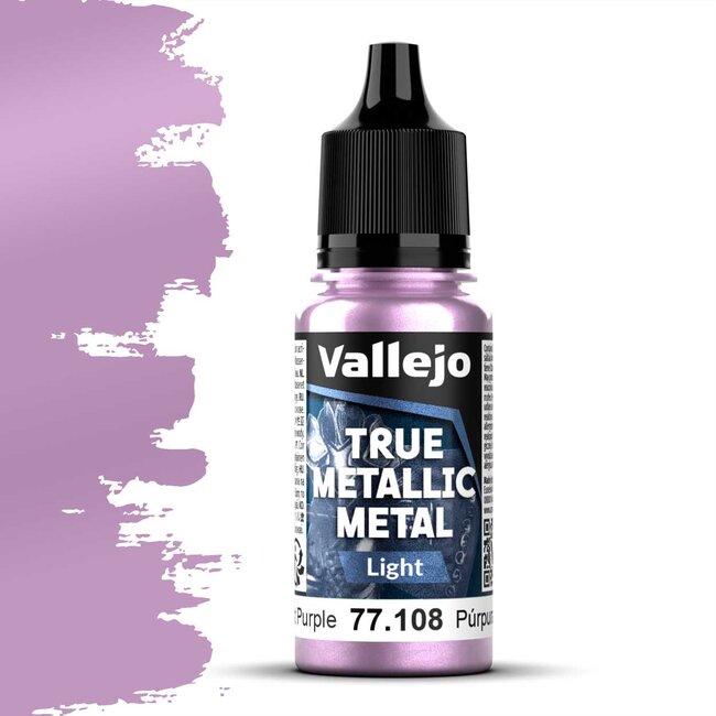 Vallejo Amethyst Purple True Metallic Metal Paint Set - 4 kleuren - 18ml - 77255