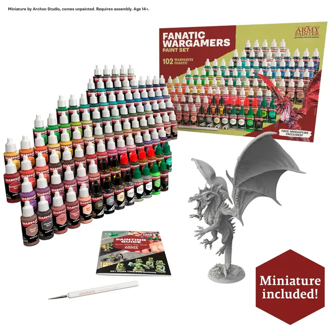 The Army Painter Warpaints Fanatic Wargamers Set - 102 colors - 18ml - WP8073